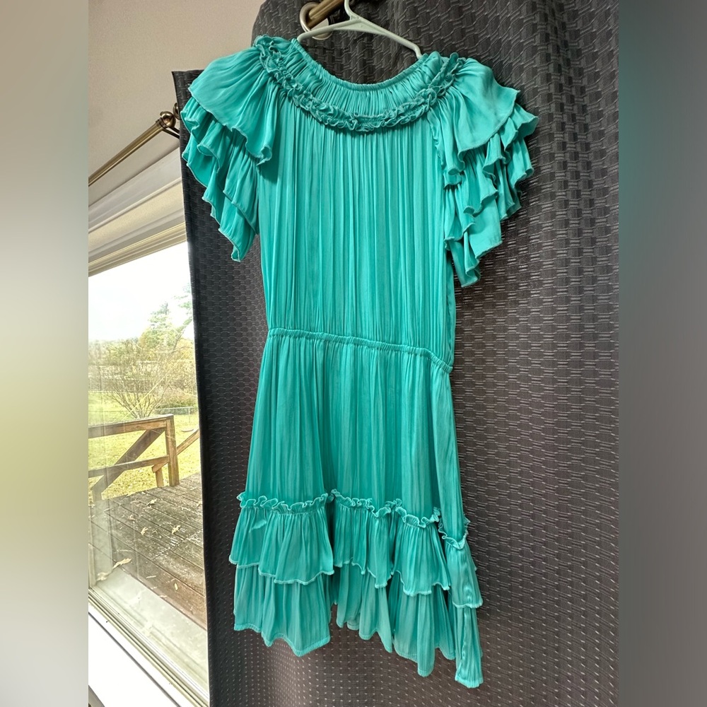 Blue/green dress